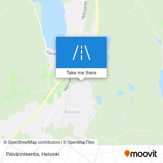 Päivärinteentie map