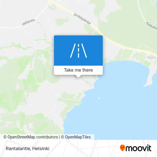 Rantalantie map