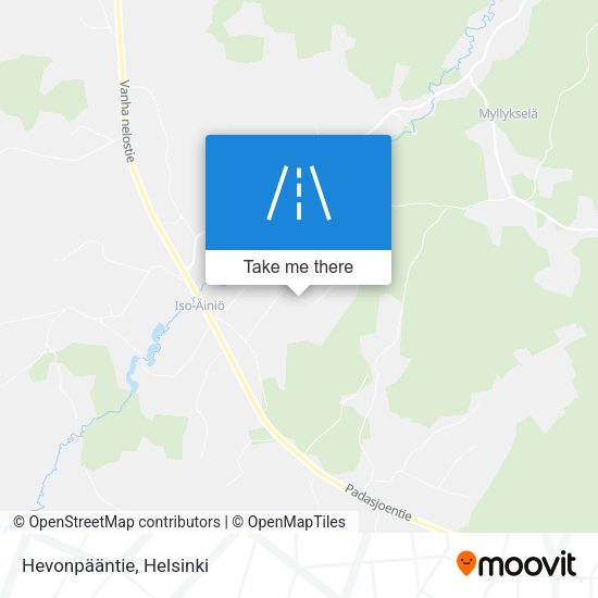 Hevonpääntie map