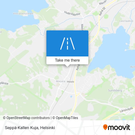 Seppä-Kallen Kuja map