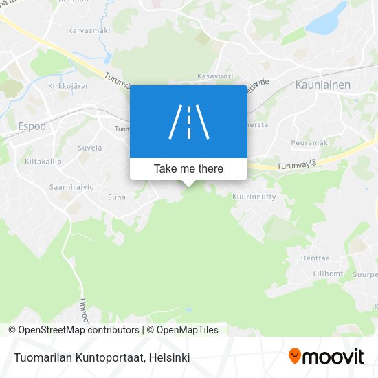 Tuomarilan Kuntoportaat map