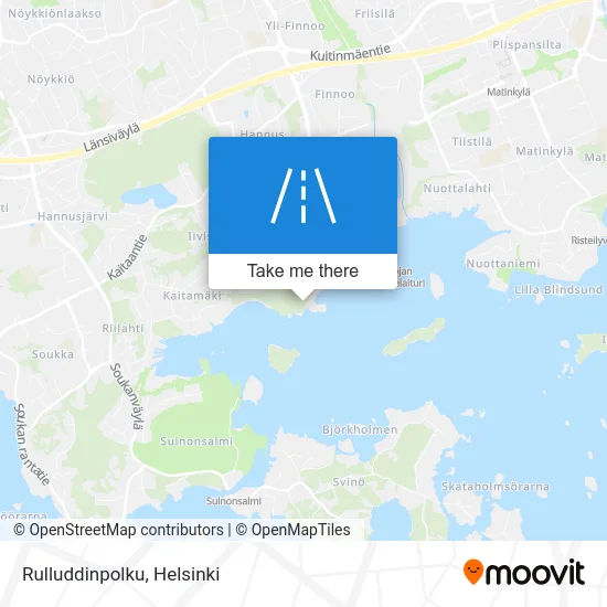 Rulluddinpolku map