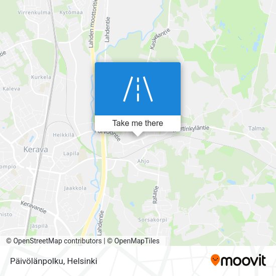 Päivölänpolku map