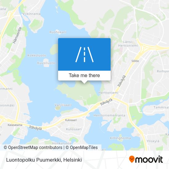 Luontopolku Puumerkki map