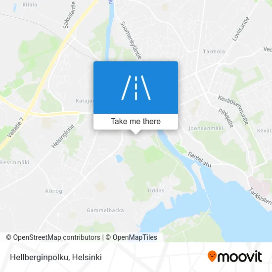Hellberginpolku map