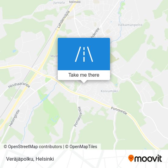 Veräjäpolku map