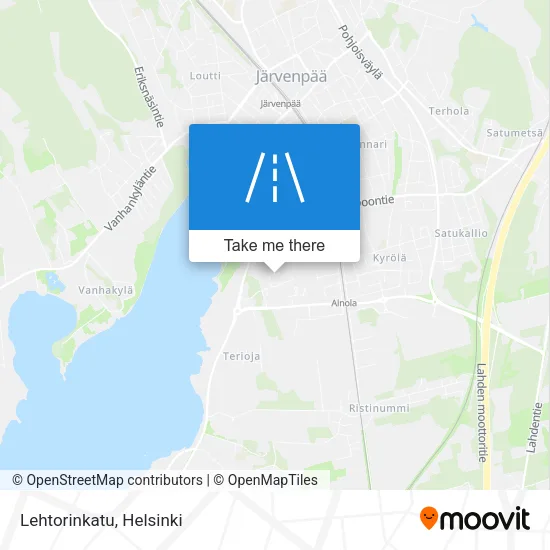 Lehtorinkatu map