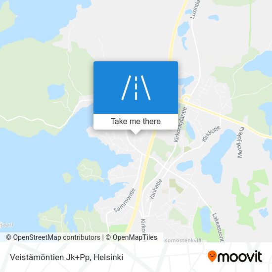 Veistämöntien Jk+Pp map