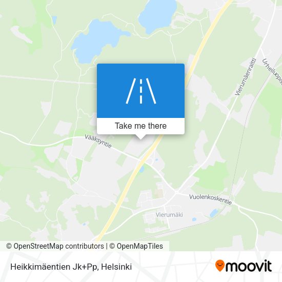 Heikkimäentien Jk+Pp map