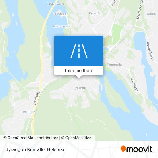 Jyrängön Kentälle map