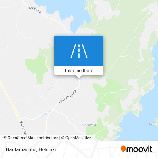 Häntämäentie map