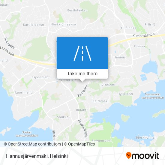 Hannusjärvenmäki map