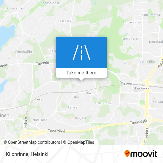Kilonrinne map