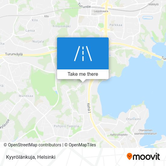 Kyyrölänkuja map