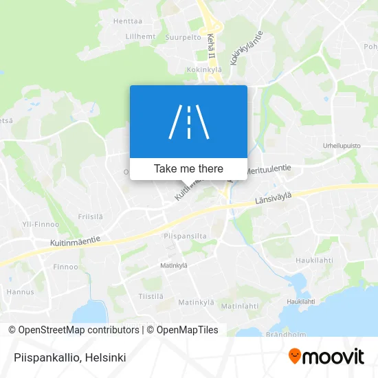 Piispankallio map