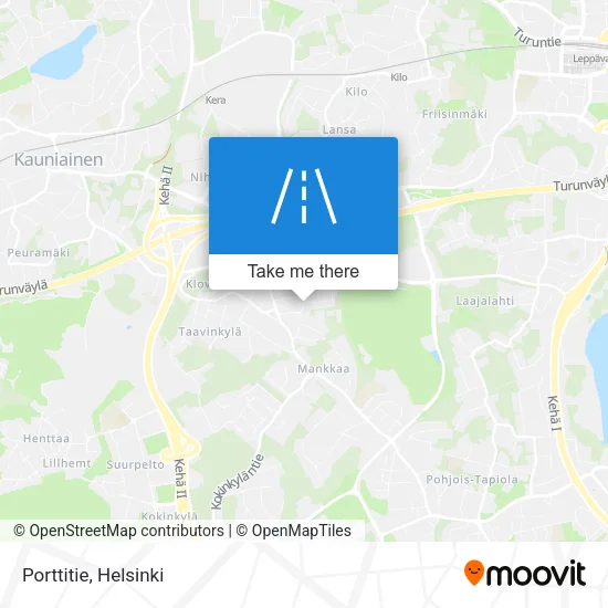 Porttitie map