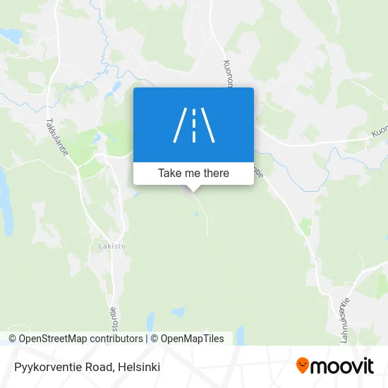 Pyykorventie Road map