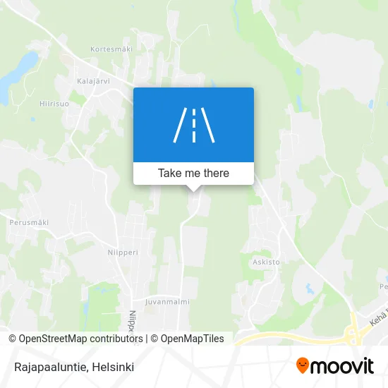 Border Marker Road map