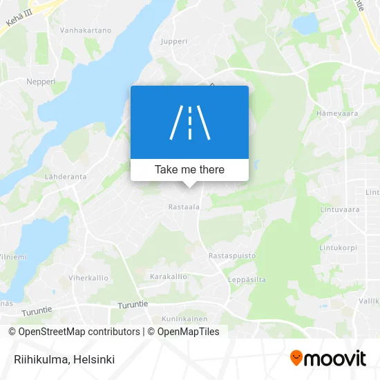 Riihikulma Corner map