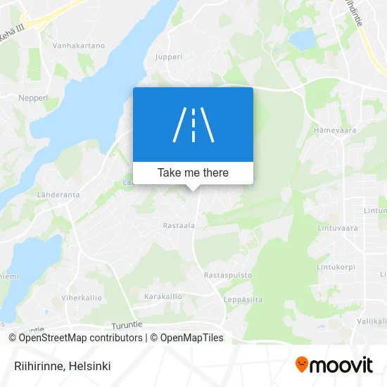 Riihirinne Street map