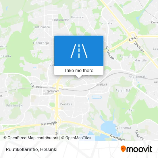 Ruutikellarintie map