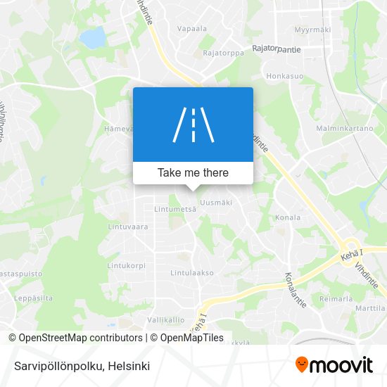 Sarvipöllönpolku map