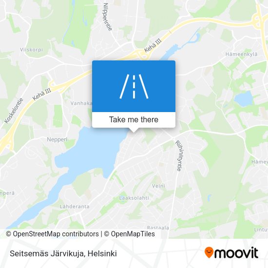 Seitsemäs Järvikuja map