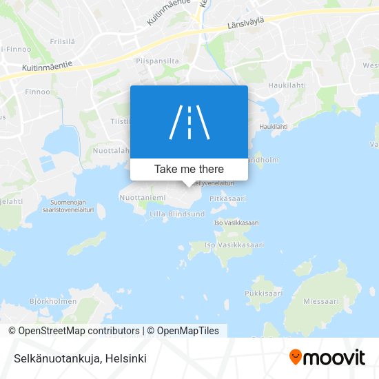 Selkänuotankuja map