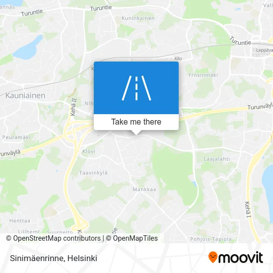 Sinimäenrinne map