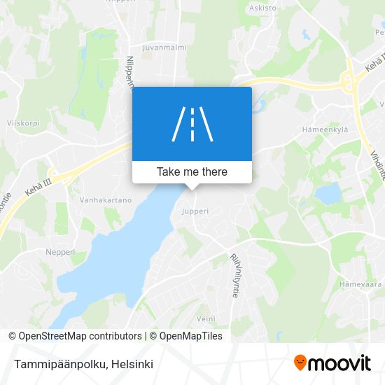 Tammipäänpolku map