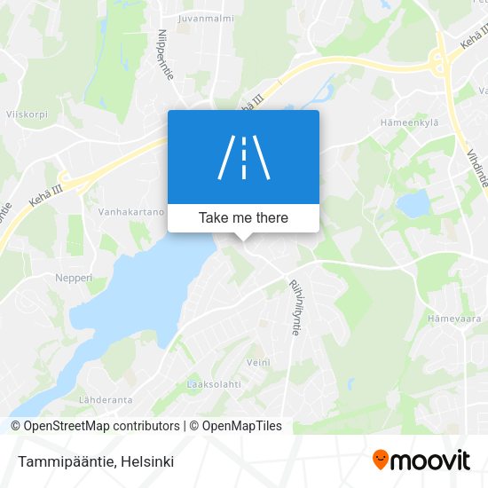 Tammipääntie map