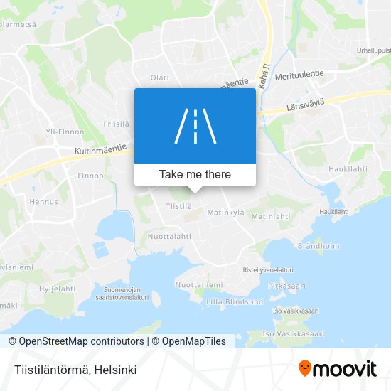 Tiistiläntörmä map