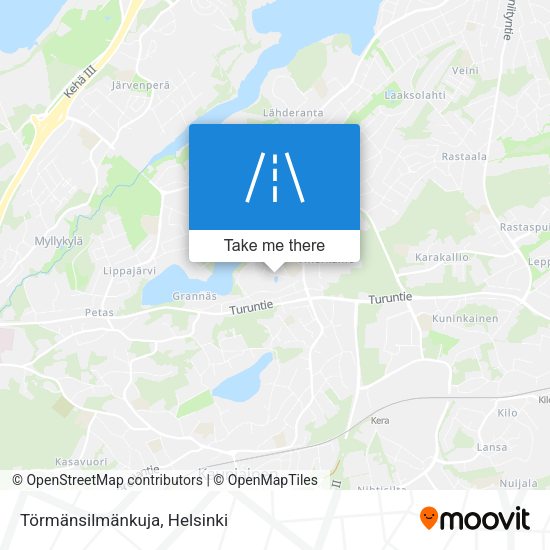 Törmänsilmänkuja map