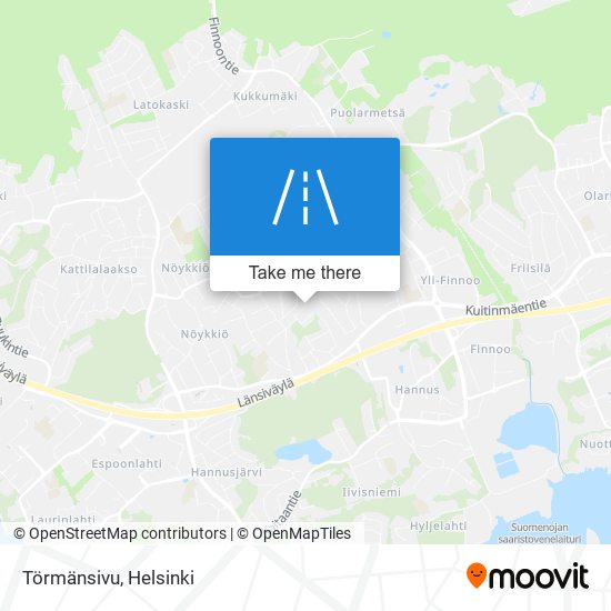 Törmänsivu map