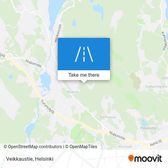 Veikkaustie map