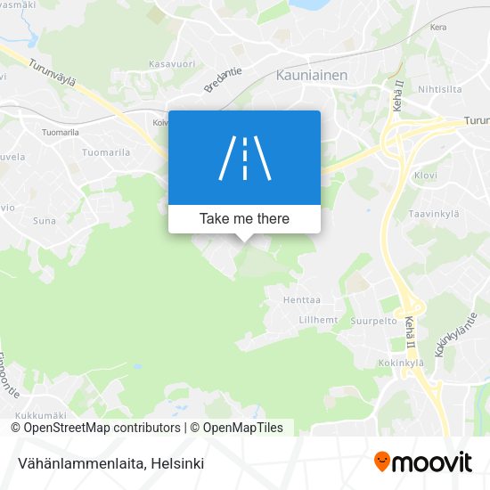 Vähänlammenlaita map