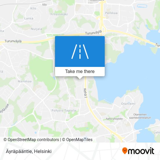 Äyräpääntie map