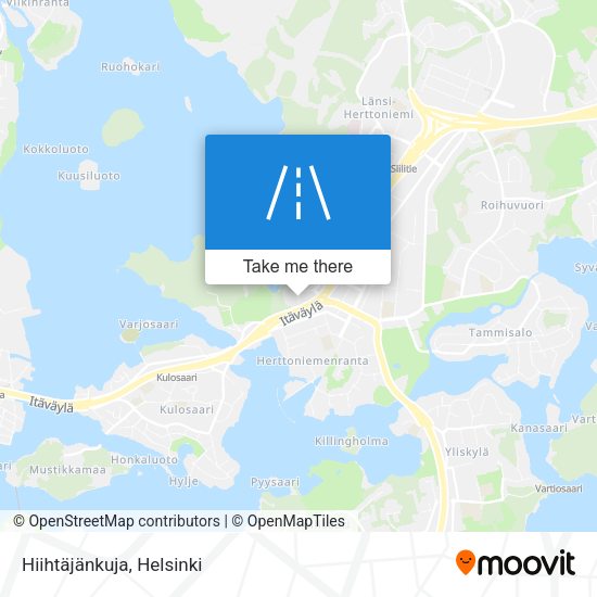 Hiihtäjänkuja map