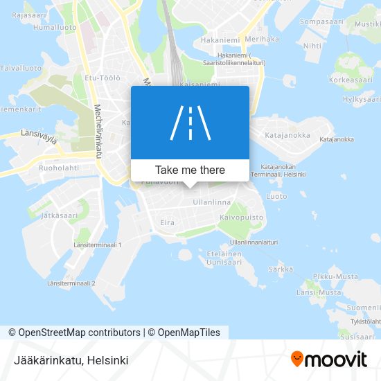 Jääkärinkatu map