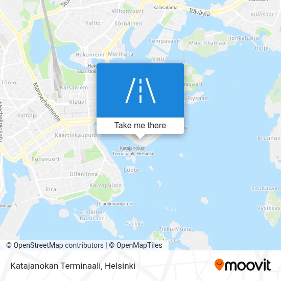 Katajanokan Terminaali map