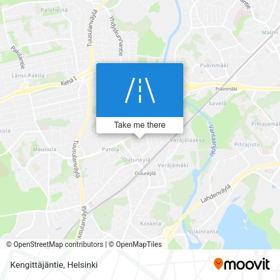 Kengittäjäntie map