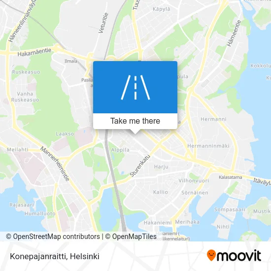 Konepajanraitti map