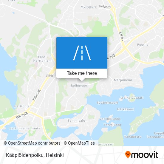 Kääpiöidenpolku map