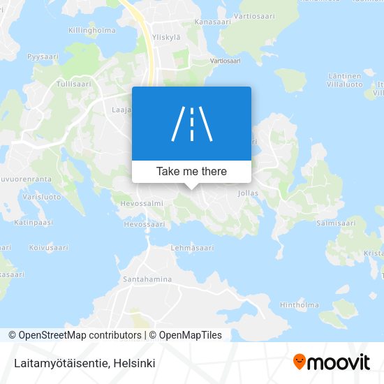 Laitamyötäisentie map