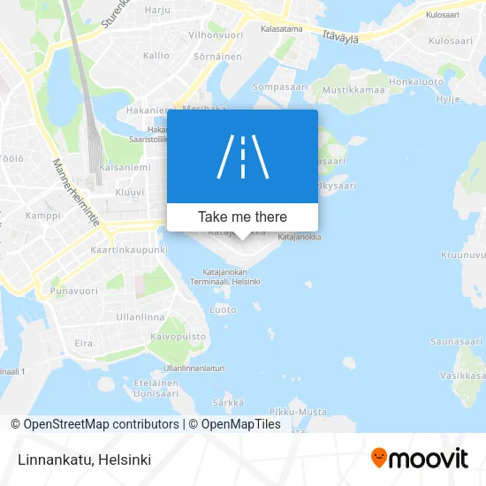 Linnankatu map