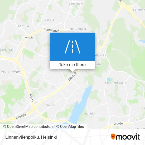 Linnanväenpolku map