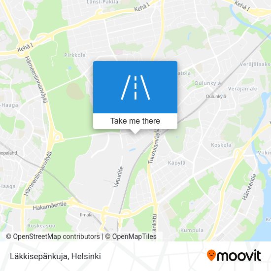 Läkkisepänkuja map