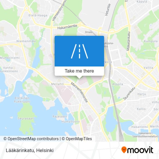 Lääkärinkatu map