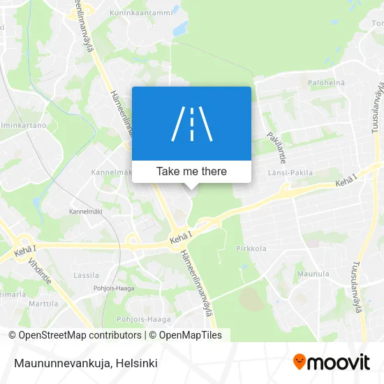 Maununnevankuja map