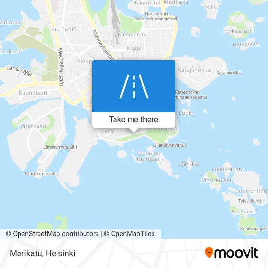 Merikatu map